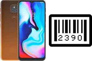 Cómo ver el número de serie en Motorola Moto E7 Plus