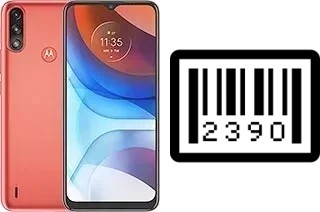 Cómo ver el número de serie en Motorola Moto E7i Power