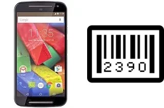 Cómo ver el número de serie en Motorola Moto G 4G Dual SIM (2nd gen)