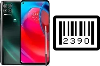 Cómo ver el número de serie en Motorola Moto G Stylus 5G