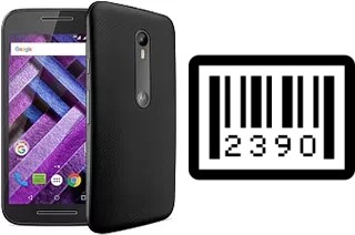 Cómo ver el número de serie en Motorola Moto G Turbo Edition