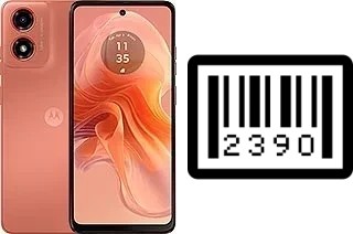 Cómo ver el número de serie en Motorola Moto G04s