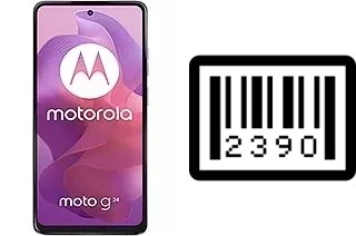 Cómo ver el número de serie en Motorola Moto G24