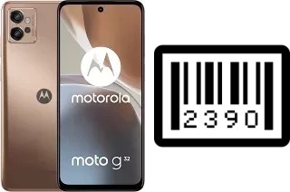 Cómo ver el número de serie en Motorola Moto G32