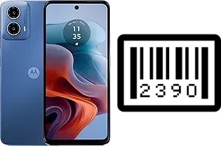 Cómo ver el número de serie en Motorola Moto G34