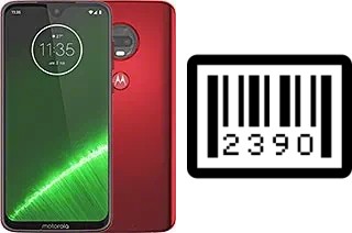 Cómo ver el número de serie en Motorola Moto G7 Plus