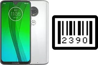 Cómo ver el número de serie en Motorola Moto G7