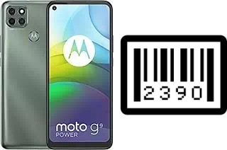 Cómo ver el número de serie en Motorola Moto G9 Power