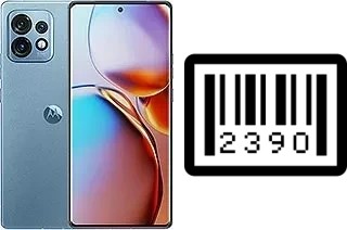 Cómo ver el número de serie en Motorola Moto X40