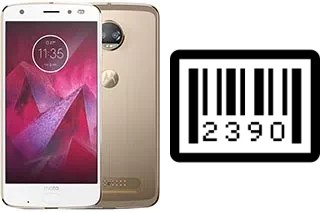 Cómo ver el número de serie en Motorola Moto Z2 Force