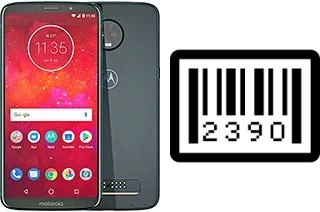 Cómo ver el número de serie en Motorola Moto Z3