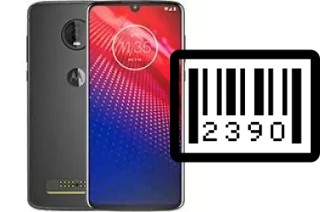 Cómo ver el número de serie en Motorola Moto Z4 Force