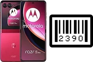 Cómo ver el número de serie en Motorola Razr 40 Ultra