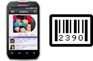 Cómo ver el número de serie en Motorola MOTOSMART MIX XT550