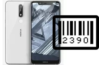 Cómo ver el número de serie en Nokia 5.1 Plus