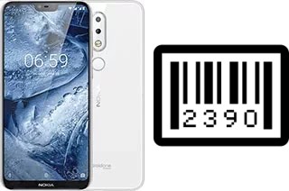 Cómo ver el número de serie en Nokia 6.1 Plus (Nokia X6)