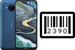 Cómo ver el número de serie en Nokia C20 Plus