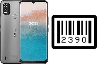 Cómo ver el número de serie en Nokia C21 Plus