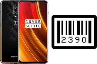 Cómo ver el número de serie en OnePlus 6T McLaren