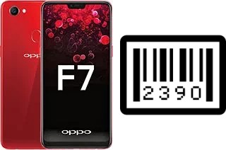 Cómo ver el número de serie en Oppo F7