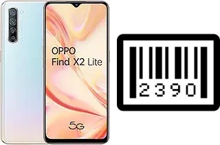 Cómo ver el número de serie en Oppo Find X2 Lite