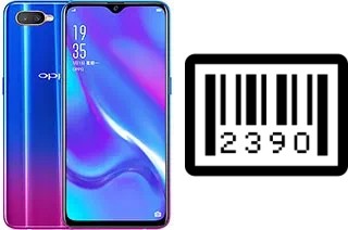 Cómo ver el número de serie en Oppo RX17 Neo