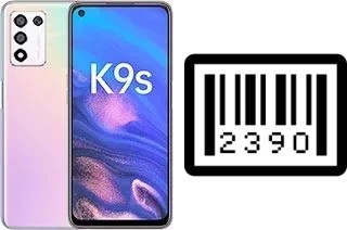 Cómo ver el número de serie en Oppo K9s