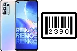 Cómo ver el número de serie en Oppo Reno5 4G