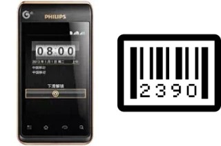 Cómo ver el número de serie en Philips T939