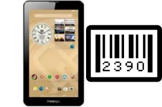 Cómo ver el número de serie en Prestigio MultiPad Wize 3037 3G