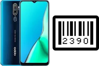 Cómo ver el número de serie en Realme Oppo A9 (2020)