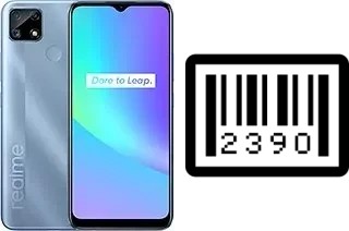 Cómo ver el número de serie en Realme C25