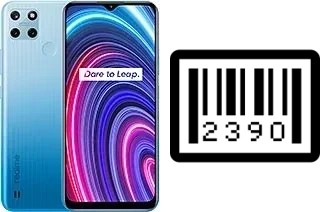 Cómo ver el número de serie en Realme C25Y