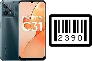 Cómo ver el número de serie en Realme C31