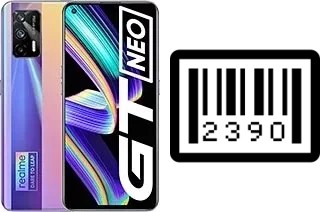 Cómo ver el número de serie en Realme GT Neo