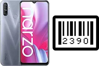 Cómo ver el número de serie en Realme Narzo 20A