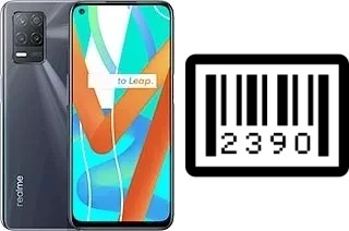 Cómo ver el número de serie en Realme V13 5G