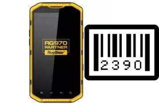 Cómo ver el número de serie en RugGear RG970 Partner