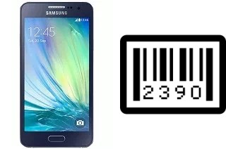 Cómo ver el número de serie en Samsung Galaxy A3 Duos