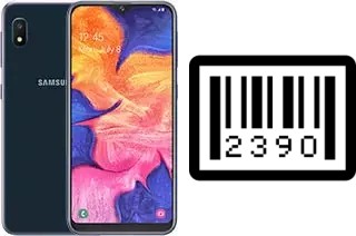 Cómo ver el número de serie en Samsung Galaxy A10e