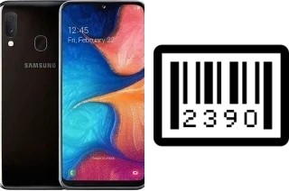 Cómo ver el número de serie en Samsung Galaxy A20e