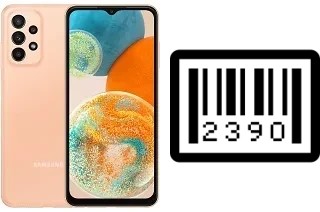 Cómo ver el número de serie en Samsung Galaxy A23 5G