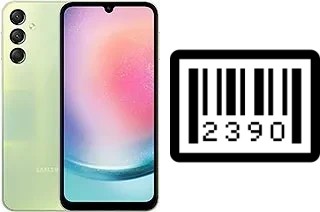 Cómo ver el número de serie en Samsung Galaxy A24 4G