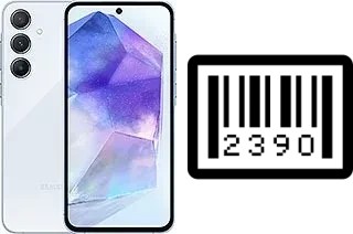 Cómo ver el número de serie en Samsung Galaxy A55