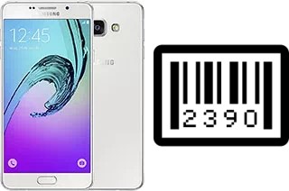 Cómo ver el número de serie en Samsung Galaxy A7 (2016)