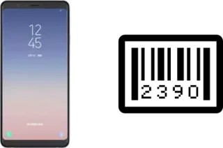 Cómo ver el número de serie en Samsung Galaxy A9 Star