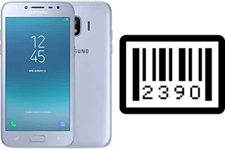 Cómo ver el número de serie en Samsung Galaxy J2 Pro (2018)