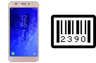 Cómo ver el número de serie en Samsung Galaxy J7 Refine (2018)