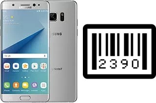 Cómo ver el número de serie en Samsung Galaxy Note7 (USA)