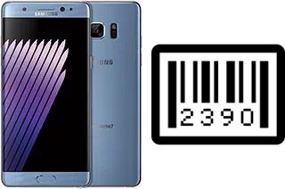 Cómo ver el número de serie en Samsung Galaxy Note7